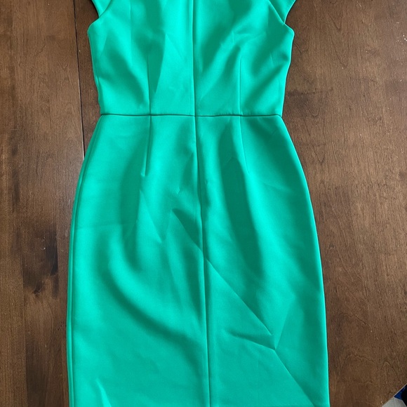 Calvin Klein Kelly Green Sheath Dress size 4 - Picture 2 of 3